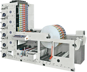 Máquina impresora de vasos de papel RY-650, 850-5P